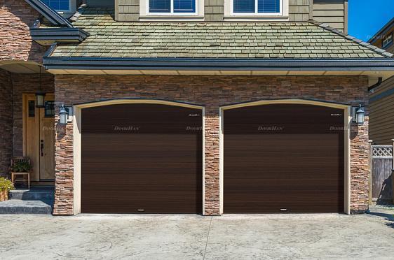 Секционные гаражные ворота Doorhan RSD01 BIW (3000х2600)